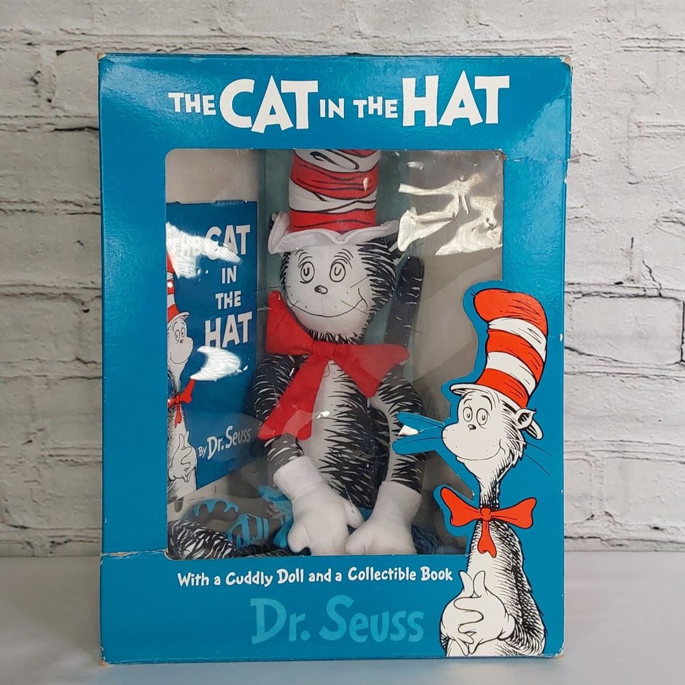 DR.SEUSS STORYBOOK & DOLL 'COLLECTOR EDITION' VINTAGE AUTHENTIC BOOK SET